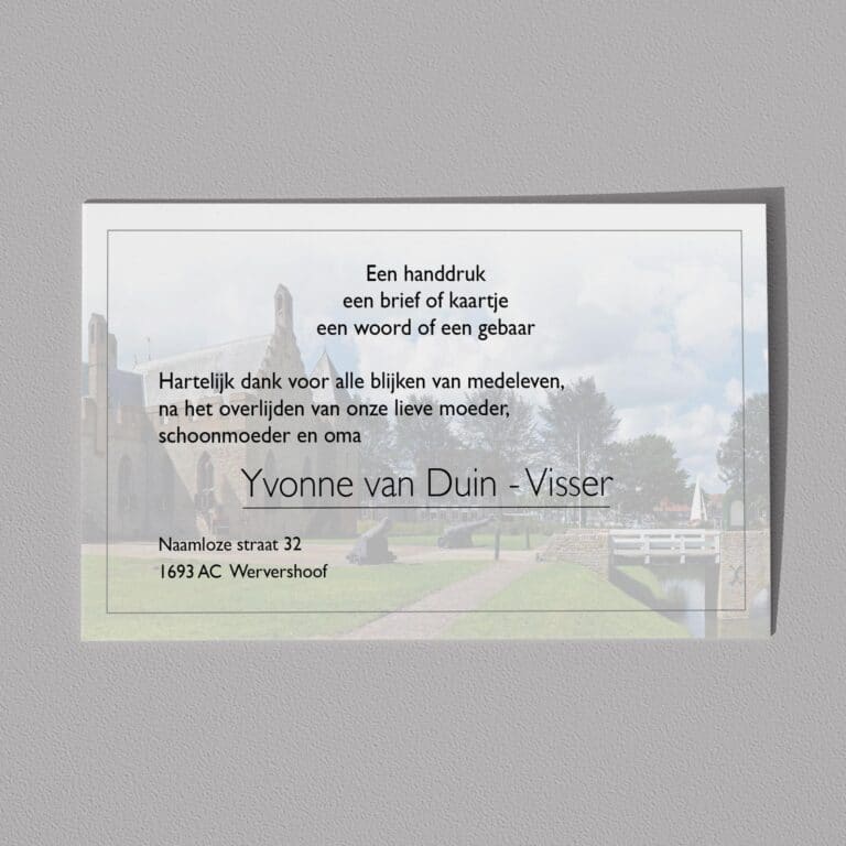 Dankbetuiging Radboud